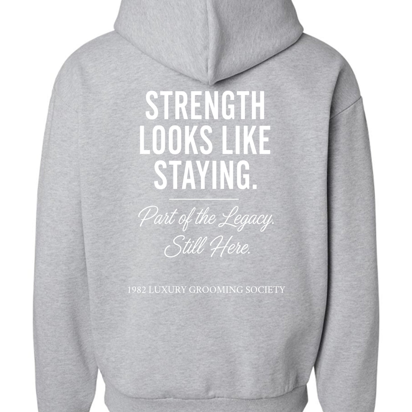 Grey Heather - IND420XD - BACK